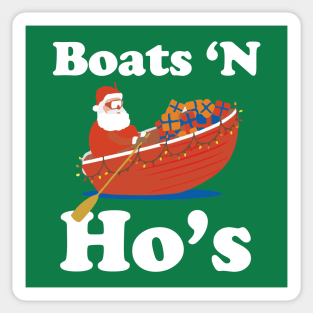 Boats 'N Ho's Sticker